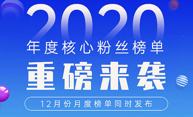 您的2020年社區(qū)核心粉絲榜單已送達(dá)